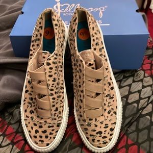 Blowfish slide on tennis shoes; brand new without tags; size 9 1/2